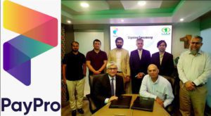 An agreement was signed at the 1LINK Head Office in Karachi. Source: PR