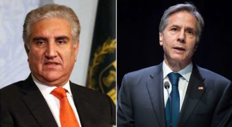 Pakistan will remain a reliable partner for Afghan peace: Qureshi tells Blinken