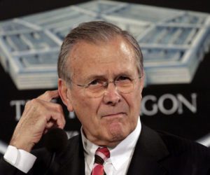 Former US Defense Secretary Donald Rumsfeld dies aged 88