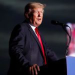 Former President Donald Trump speaks to his supporters during the Save America Rally. Source: Reuters