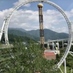 The Do Donpa rollercoaster is located at the foot of Japan's beautiful Mount Fiji (PHOTO: COASTERPEDIA)