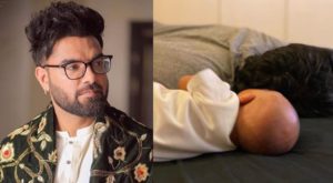 Iqra Aziz and Yasir Hussain became parents of a baby boy in July. The couple tied the knot back in December 2019.