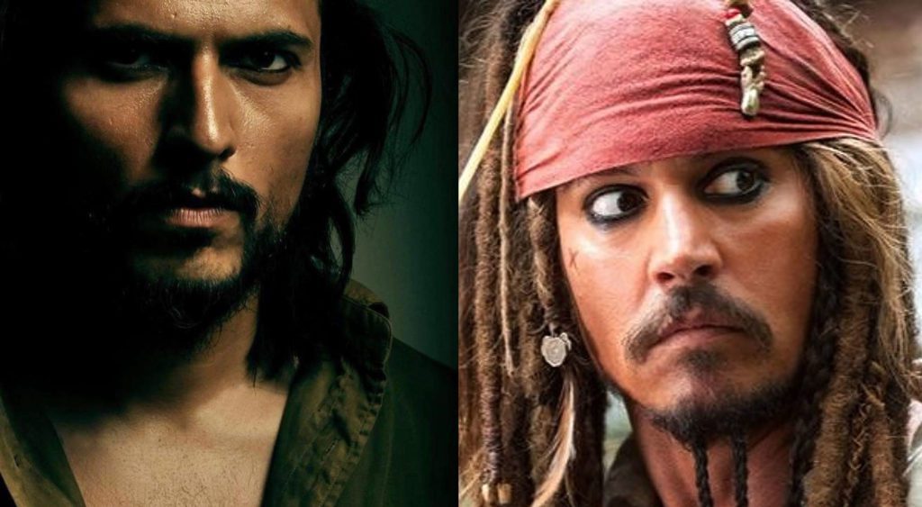 Johnny Depp has done many movies but he is still widely known for his role as 'Jack Sparrow' in the 'Pirates of the Caribbean franchise movies and looks like our star Usman Mukhtar has an uncanny resemblance with Jack's character.. Picture credit: Instagram