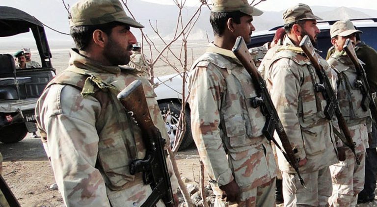 The terrorists attacked a Frontier Corps vehicle near Loralai. Source: FILE.