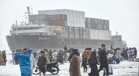 Pakistan seizes ship stranded at Karachi’s beach