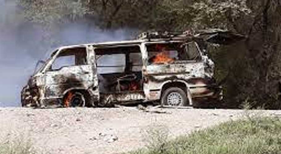 The van was carrying passengers travelling from Rawalpindi to Gujranwala.