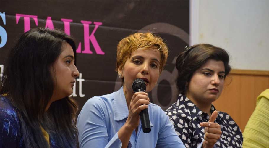 Documentary filmmaker Sabin Agha shares her own harassment story. (Source: Writer)