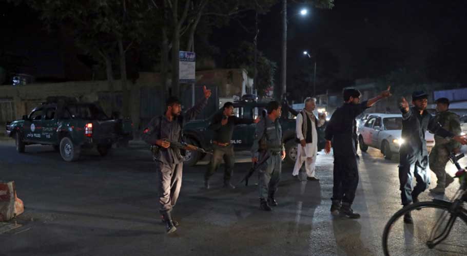 Explosion occurs near diplomatic quarters and busy market square.