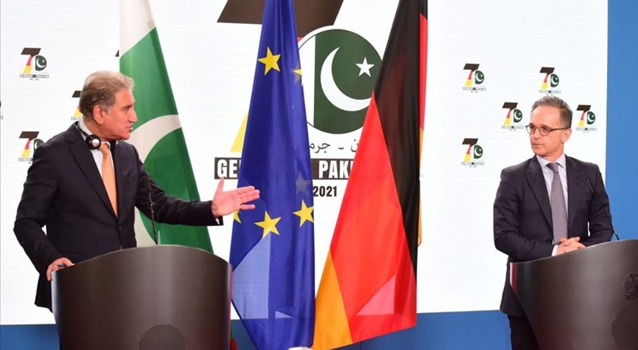 German foreign minister will hold wide-ranging talks his counterpart Shah Mahmood Qureshi. Source: Anadolu.