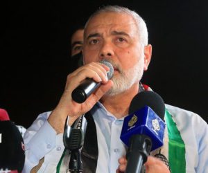 Haniyeh re-elected as chief of Palestinian group Hamas