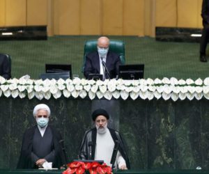 Hardline cleric Raisi sworn in as Iranian president