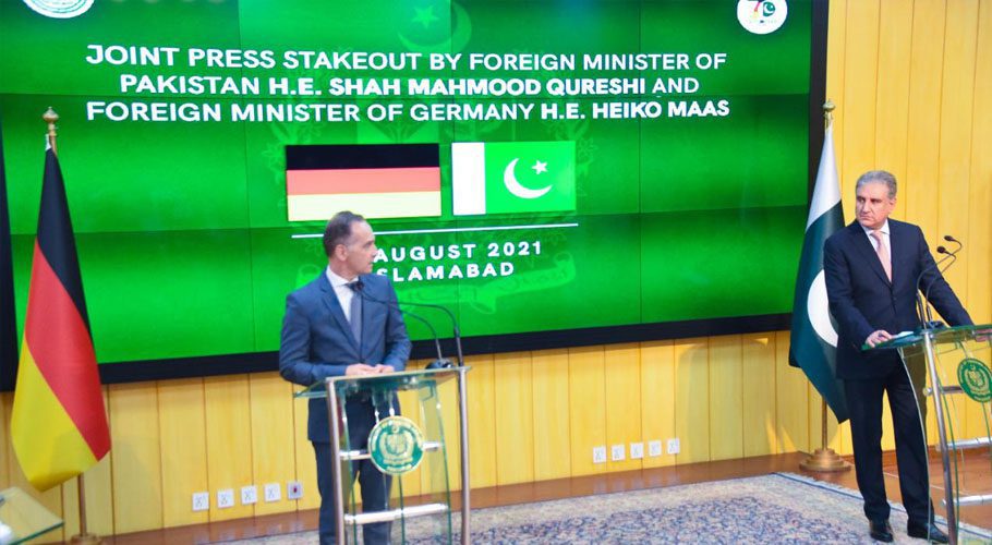He was addressing a joint news conference along with his German counterpart Heiko Maas. Source: MOFA