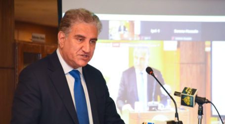 FM Qureshi urges India to end state terrorism in IoK