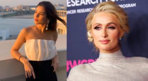 Many social media users commented and supported the actress including Paris Hilton (INSTAGRAM AND PAGE SIX)