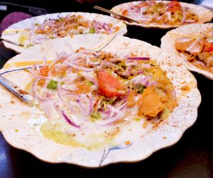 Try this spicy and scrumptious chana chaat in Karachi