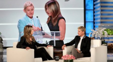 Jennifer Aniston gets teary eyes at final season of ‘The Ellen DeGeneres Show’