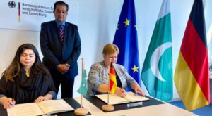 Germany and Pakistan signed an agreement letter for launching a process of Climate Partnership. Source: PID. 