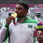 Para-athlete threw 55.26 metres in discus throw to win the event. Source: Twitter.