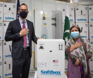 Sindh receives over 300,000 doses of Pfizer vaccine donated by US