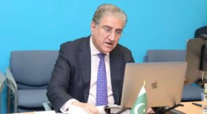 FM Qureshi highlighted significance of preserving glaciers. Source: APP.