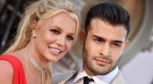Britney Spears posted a video with Sam Asghari showing her engagement ring. Source: BBC.