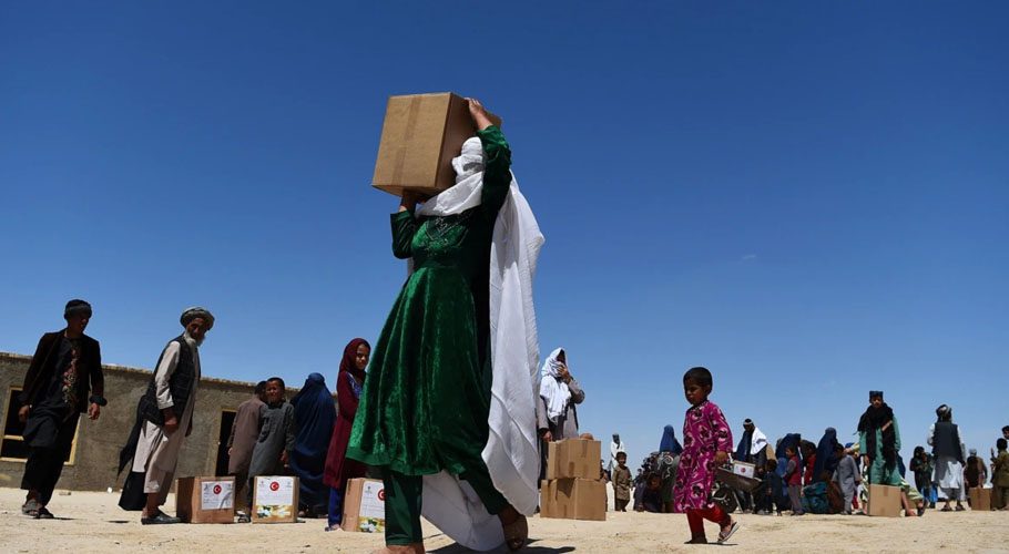 The UN has warned 18 million Afghans are facing a humanitarian disaster (RADIO FREE EUROPE)