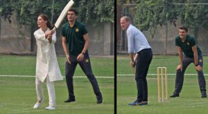 Britain’s Duke and Duchess of Cambridge, Prince William and Kate Middleton, visit Pakistan. Source: PCB.