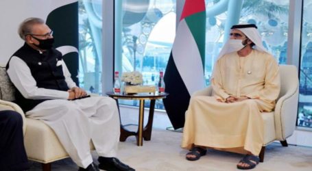 President, UAE PM reaffirm resolve to strengthen Pak-UAE relations
