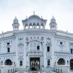 A religious gathering of Muslims is being held at the Sikh community's religious place of worship. (Photo: Express Tribune)