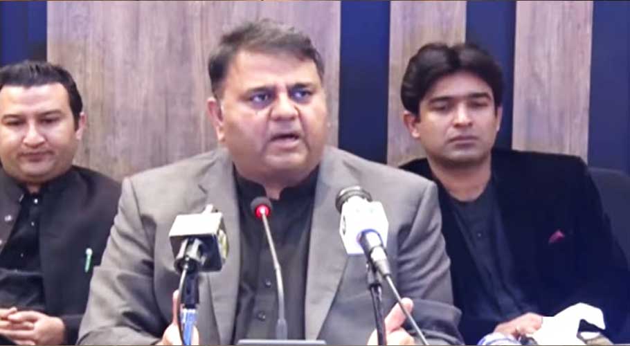 'Tell your people to return home,' Fawad Chaudhry. (Source: Radio Pak)