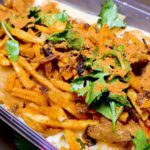 Originally a Burmese dish, the tasty delicious Khao Suey is garnished with slims chips and fried onions (File)
