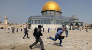 The Palestinian Ministry of Foreign Affairs said the decision is flagrant aggression against the Al-Aqsa mosque. Source: Al-Jazeera
