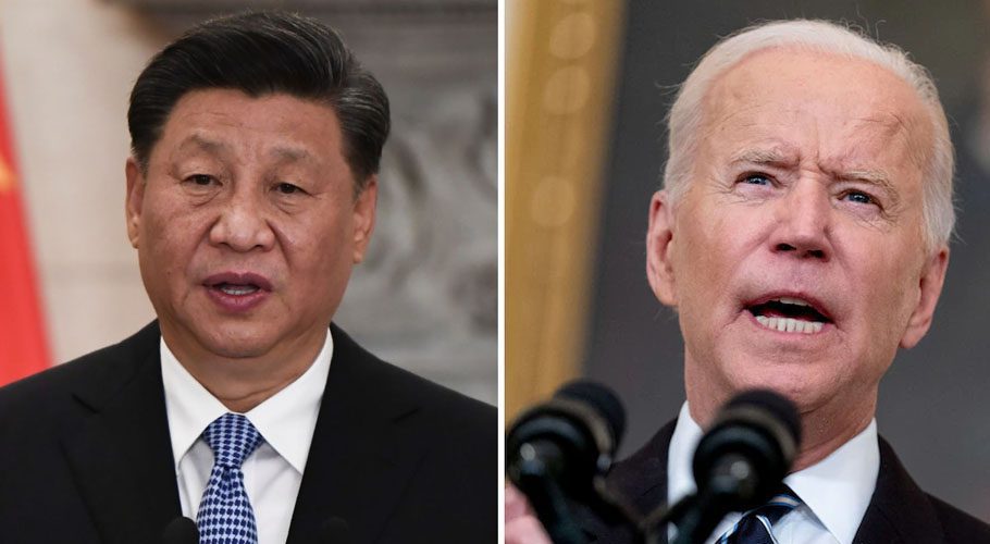 President Joe Biden and his Chinese counterpart Xi Jinping are planning to meet by video link. Source: NBC News.
