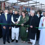 The president inaugurated the Pakistan Pavilion, themed as ‘Hidden Treasure’. Source: APP.