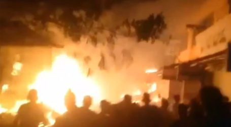 Shops gutted as fire in Karachi’s Nazimabad market defused