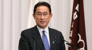 Fumio Kishida was voted as Japan's prime minister. Source: Reuters.