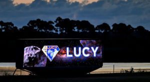 The space probe is dubbed Lucy and packed inside a special cargo capsule. Source: Reuters.