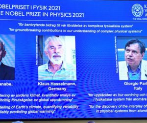 Scientists studying ‘complex physical systems’ win Nobel Prize for Physics