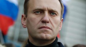 Alexei Navalny was imprisoned after he returned to Russia from treatment for a nerve agent poisoning. Source: AFP