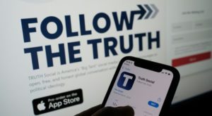 TRUTH Social is expected to begin its beta launch for "invited guests" next month. Source: AFP. 