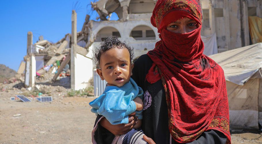 More than 100,000 people have been killed and 4 million have been displaced in Yemen conflict. Source: UN.org