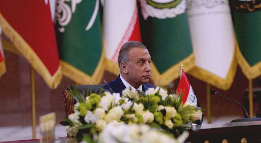 Iraqi Prime Minister Mustafa Al-Kadhimi. (Source: Reuters)