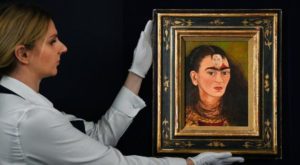 A rare painting by Frida Kahlo (BBC)