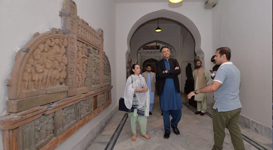 Peshawar Museum was reopened for general public, archeologists and tourists after completion of conservation and renovation work. Source: APP/Twitter