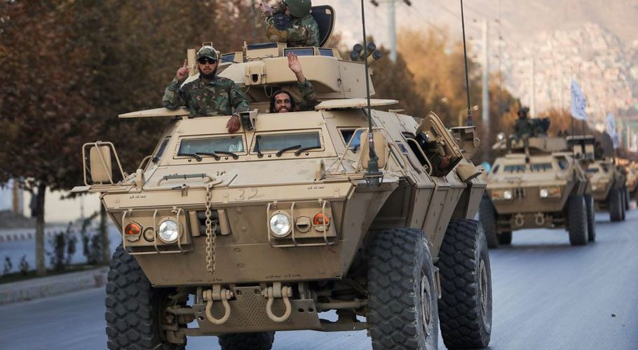Taliban forces held a military parade in Kabul: Source: Reuters