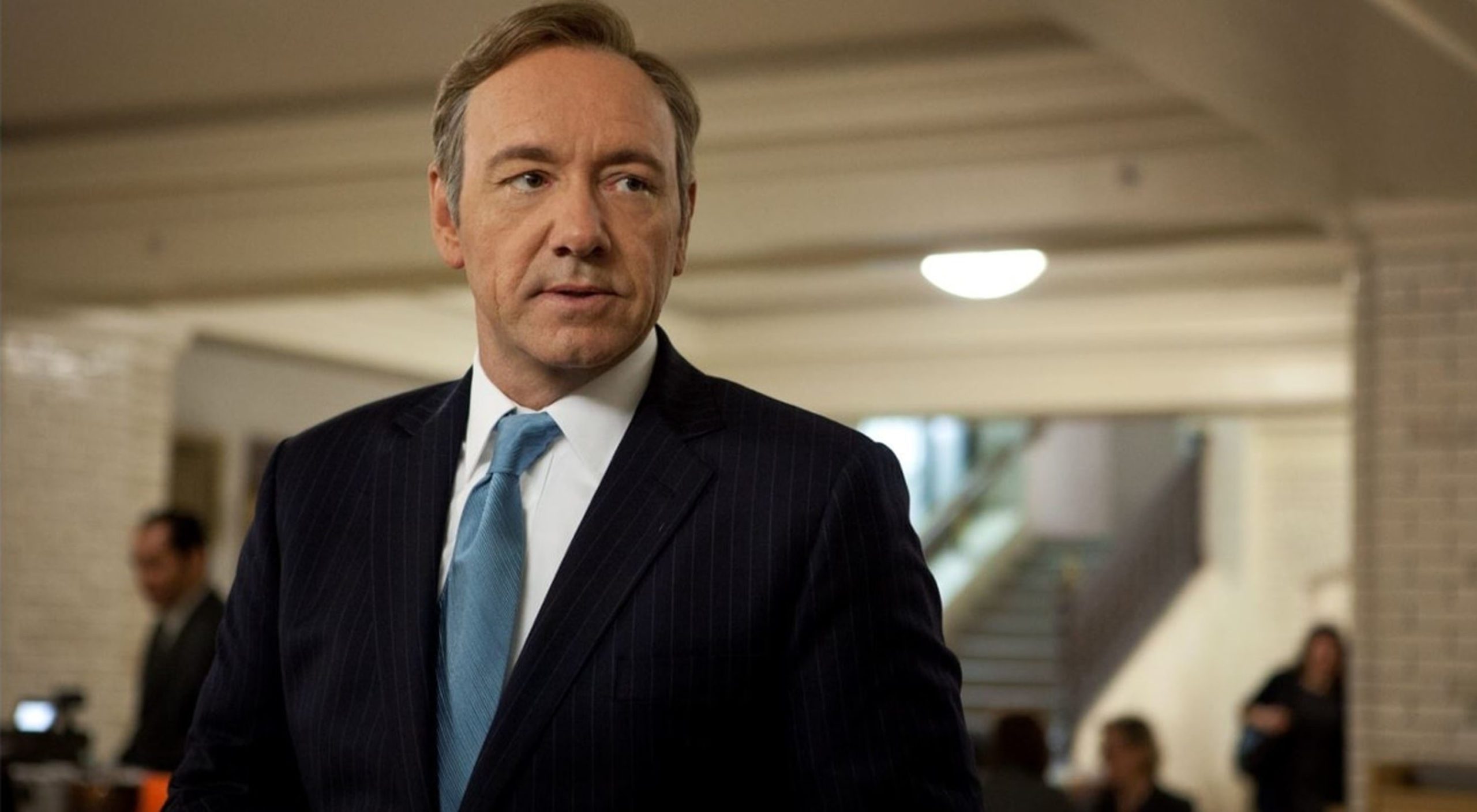 Spacey had starred as Frank Underwood in five seasons of "House of Cards". Source: Newsweek.