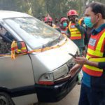 The incident took place at a railway crossing in Sheikhupura. Source: Twitter.