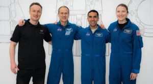 Crew-3 mission to the International Space Station. Source: AFP.