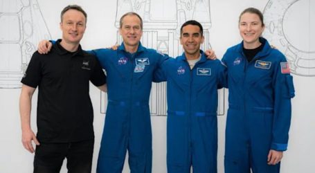 SpaceX capsule carrying four astronauts docks with ISS