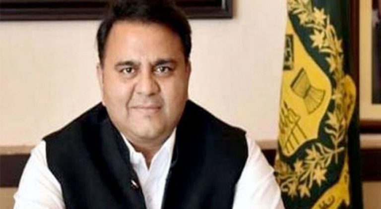 Fawad Chaudhry paid tributes to legendary Indian singer Lata Mangeshkar. Source: FILE.